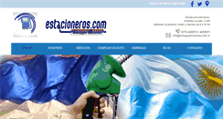 Desktop Screenshot of estacioneros.com